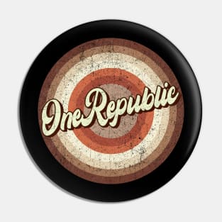 Vintage brown exclusive - One Republic Pin