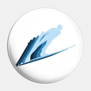 Ski Jumping - Winter Sports Pin