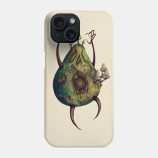 Avocado Zombie - Avocadavero Phone Case