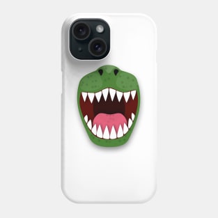 Funny T Rex dinosaur mouth Phone Case