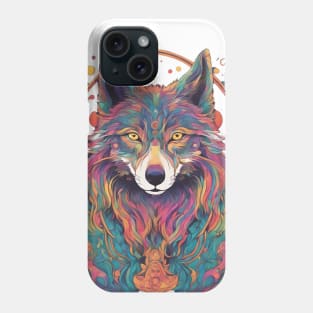 Trippy Wolf Phone Case