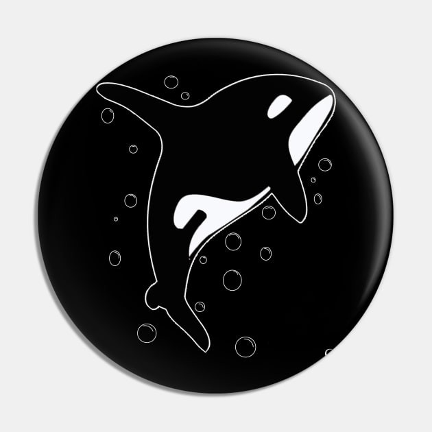 Orca Killer Whale Sea Panda Pin by MAGIDMIDOU89