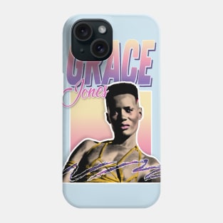 Grace Jones /// 80s Styled Aesthetic Tribute Art Phone Case