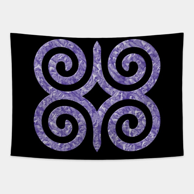 Dwennimmen Symbol Tapestry by Wareham Spirals