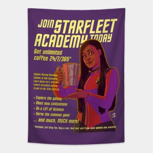Starfleet Academy recruitment poster Tapestry