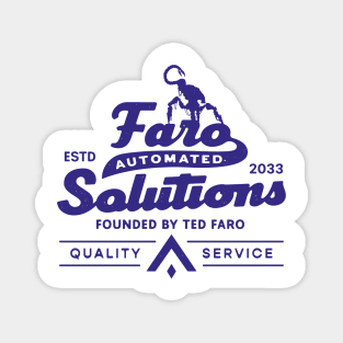 Faro Automated Solutions Vintage Magnet