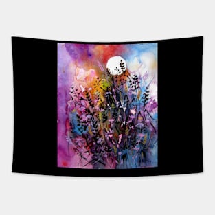 Autumn wildflowers Tapestry