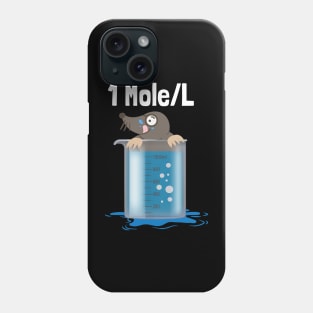 chemist student science teacher mole Does this design contain Phone Case