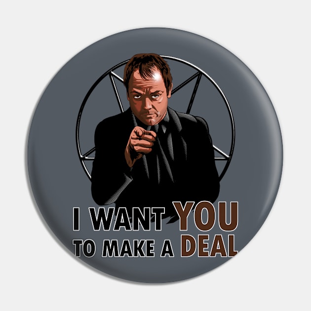 Uncle Crowley Pin by ddjvigo