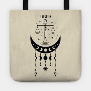 Libra star sign gift; Libra; zodiac; horoscope; symbol; birthday; Libra woman; Libra astrology; gift; Libra birthday Tote