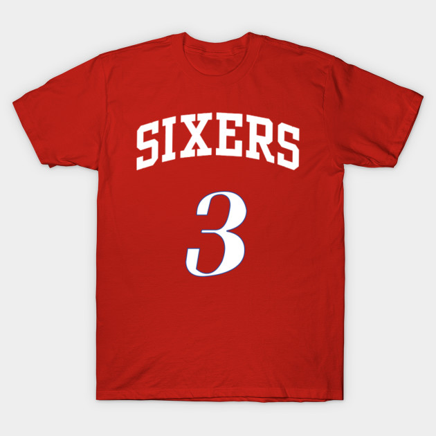 sixers t shirt jersey