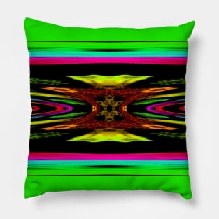 Neon Rainbow - String Theory Pillow