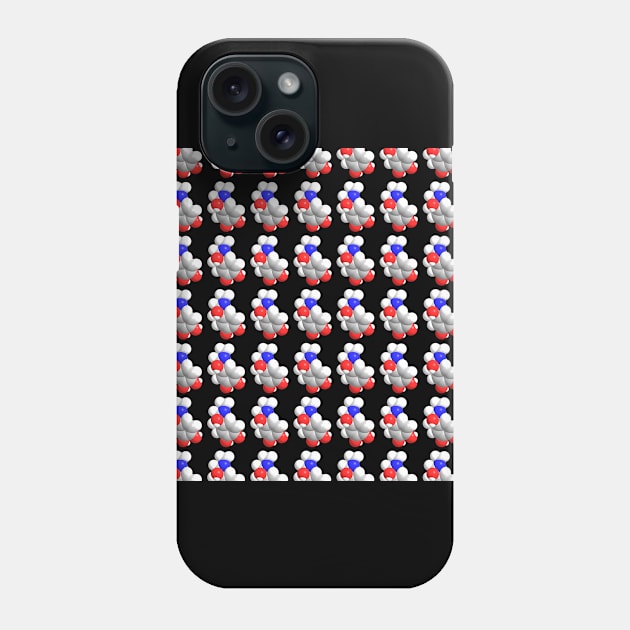 Adrenaline Molecule Chemistry Phone Case by ChemECool