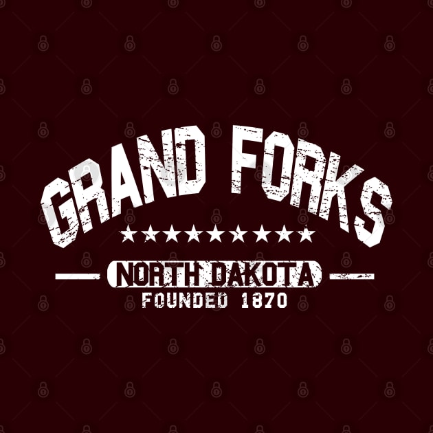 Grand Forks North Dakota by sticker happy