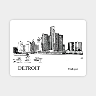 Detroit - Michigan Magnet