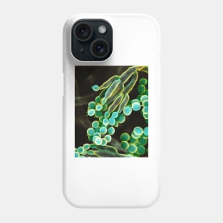 Penicillin fungus, SEM (C026/3997) Phone Case