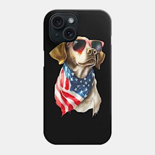 Independence Day Dog Phone Case