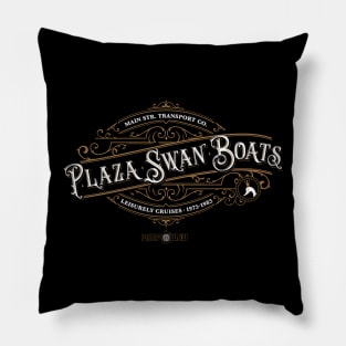 Swan Boats Pillow