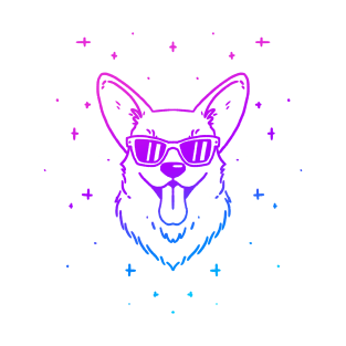 Cool Corgi (version II) T-Shirt