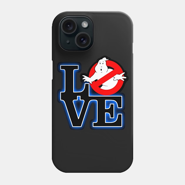 Love Park Ghostbusters Phone Case by RobotGhost