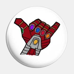 Shaka Iron Gauntlet Pin