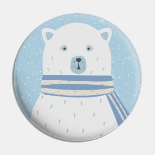 Polar Bear Pin