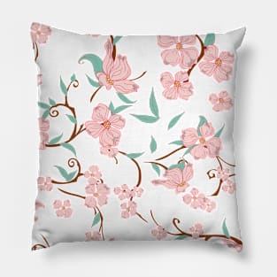 Creepy Flowers Pattern 1 Pillow