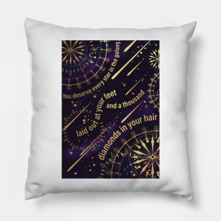 Illuminae Files Quote - You deserve every star in the galaxy Pillow