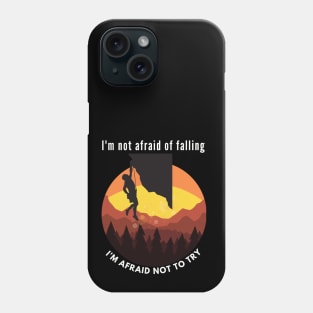 Climbing challenges Phone Case