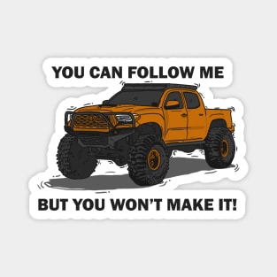 Toyota 4Runner Monster - Orange Magnet