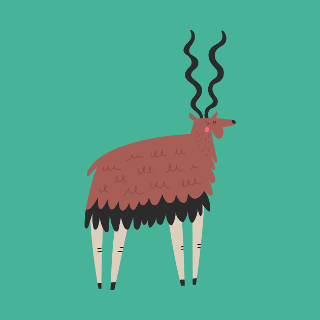 Abstract Antelope by JunkyDotCom