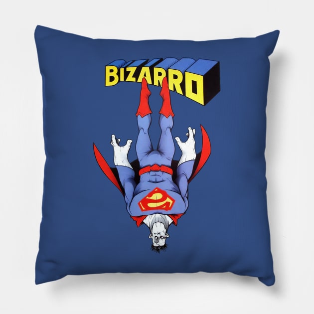 Bizarro (Alt Print) Pillow by Nerdology