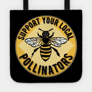 Support Pollinators Bee Tote