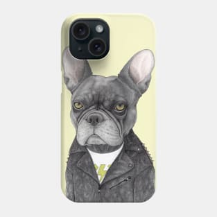 Hard Rock French Bulldog Phone Case