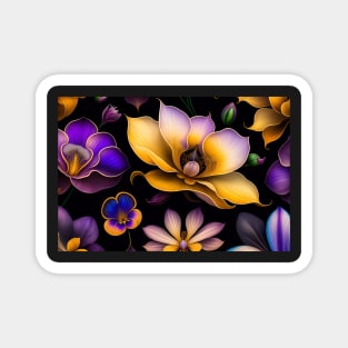 Floral Style Magnet