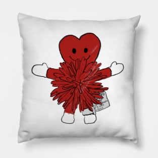 Heart Bomb Pillow