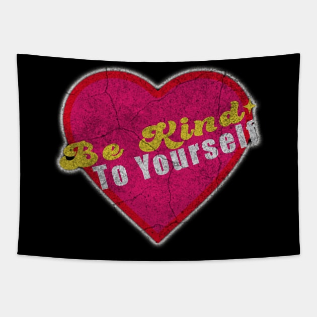 Be Kind to yourself Tapestry by ysmnlettering