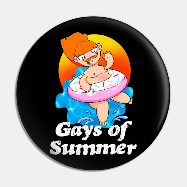 Gays of Summer Ring Pin by LoveBurty