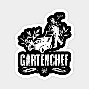 Gartenchef Hobby Gärtner Gartenarbeit Magnet