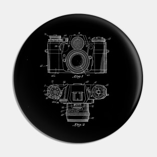 Camera Vintage Patent Drawing Pin