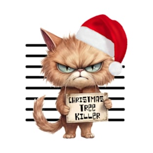 Bad Kitty - Christmas Tree Killer T-Shirt