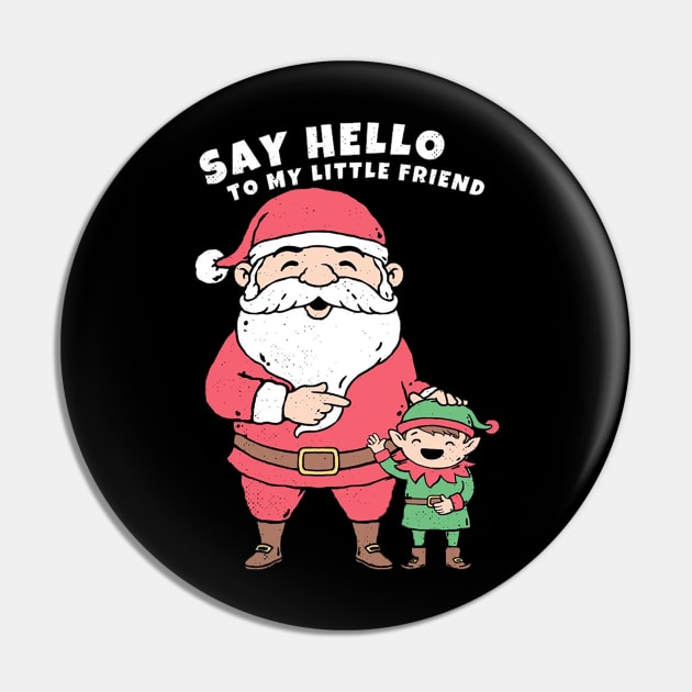 Christmas santa and Me Pin by Zodx99