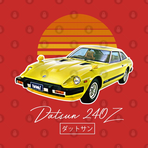 Datsun 240Z Retro Design #2 by DankFutura