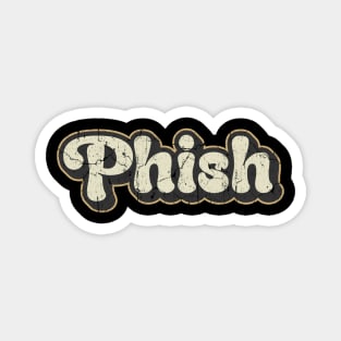 Phish - Vintage Text Magnet