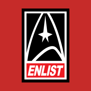 Enlist into Starfleet T-Shirt