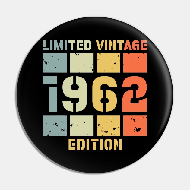 Vintage 1962 Pin by CardRingDesign