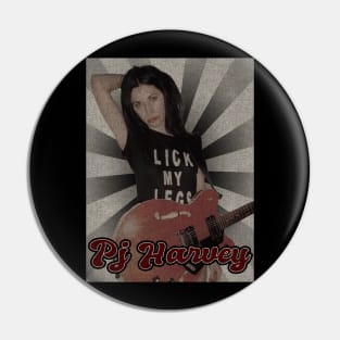 Vintage Classic Pj Harvey Pin