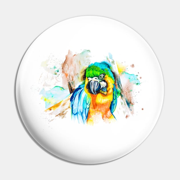 Macaw Pin by TiffanisTropics