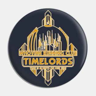 Whovian Running Club Timelords Pin