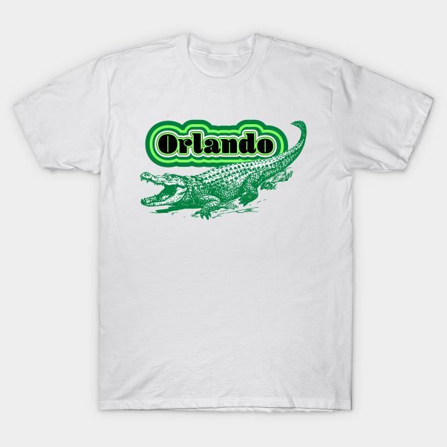 Discover Orlando Florida Love Alligator Souvenir T-shirt - Orlando - T-Shirt